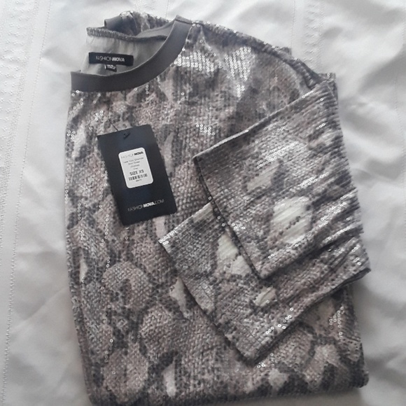 Fashion Nova Take Your Chances Shirt Dress - Picture 3 of 4